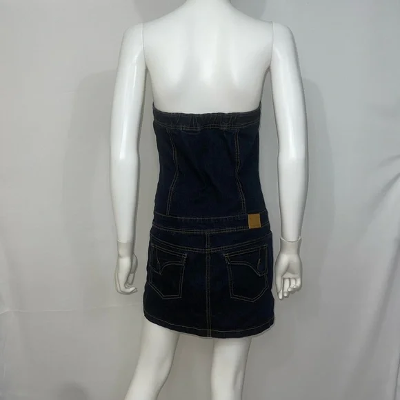 Americana Blues denim mini dress - Picture 6 of 10